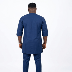 Elegant African men's suit: dashiki wedding attire